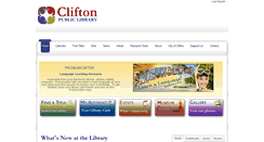 Desktop Screenshot of cliftonpl.org